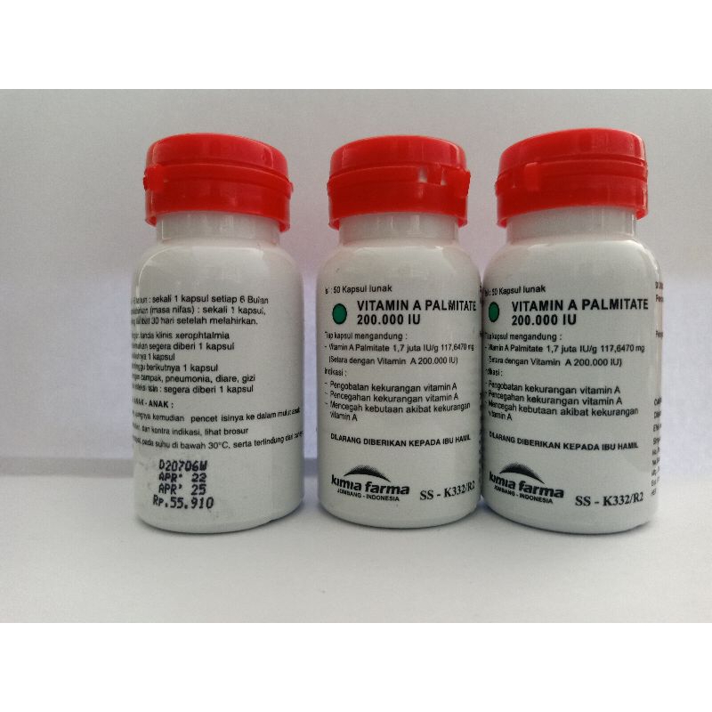VITAMIN A 200000 IU MERAH