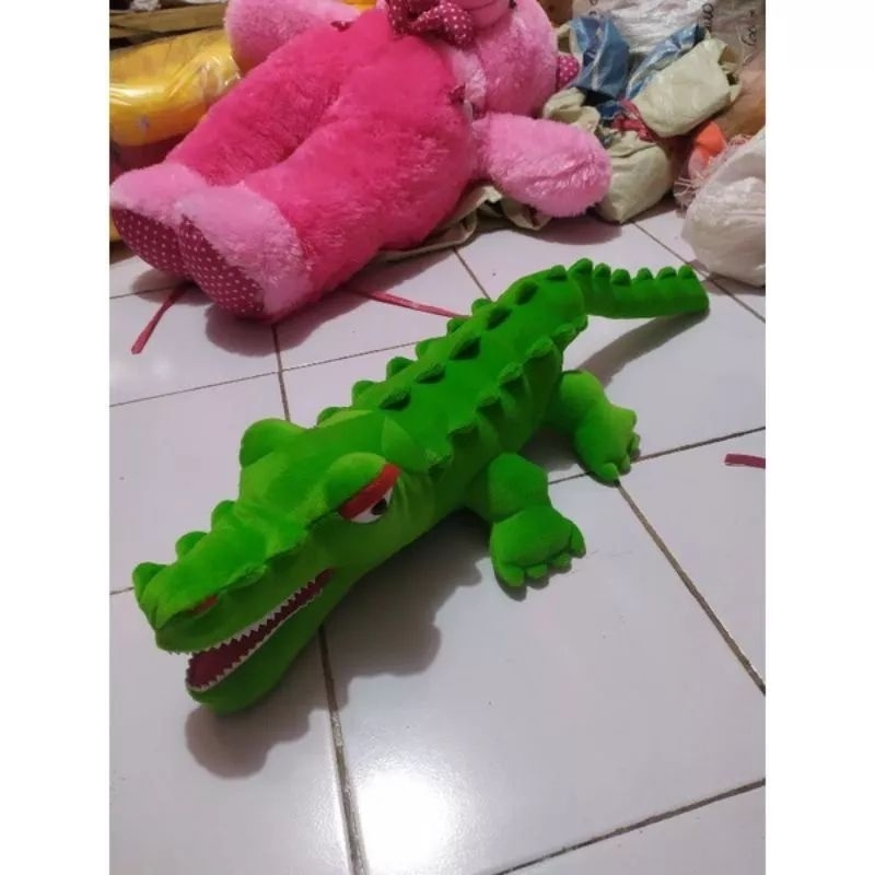 Boneka buaya L 65cm