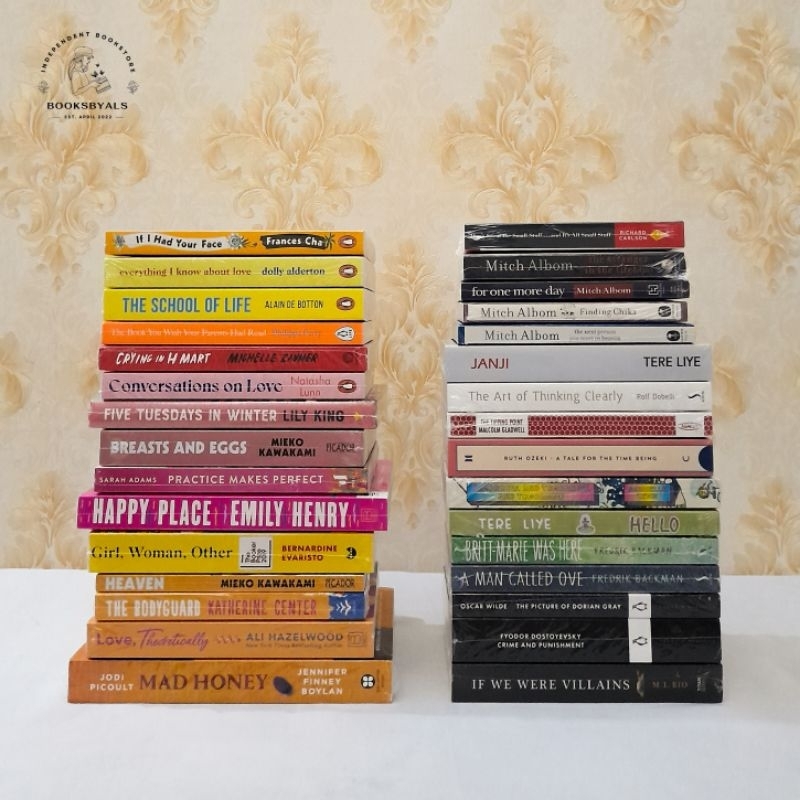 [English Books NEW & ORI] Conversation on Love, Crime and Punishment, Dead Poets Society, The Strang