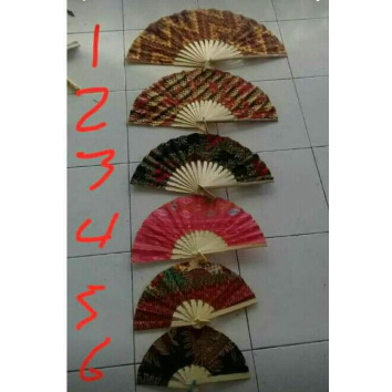 Souvenir Kipas batik Souvenir Pernikahan 50pcs