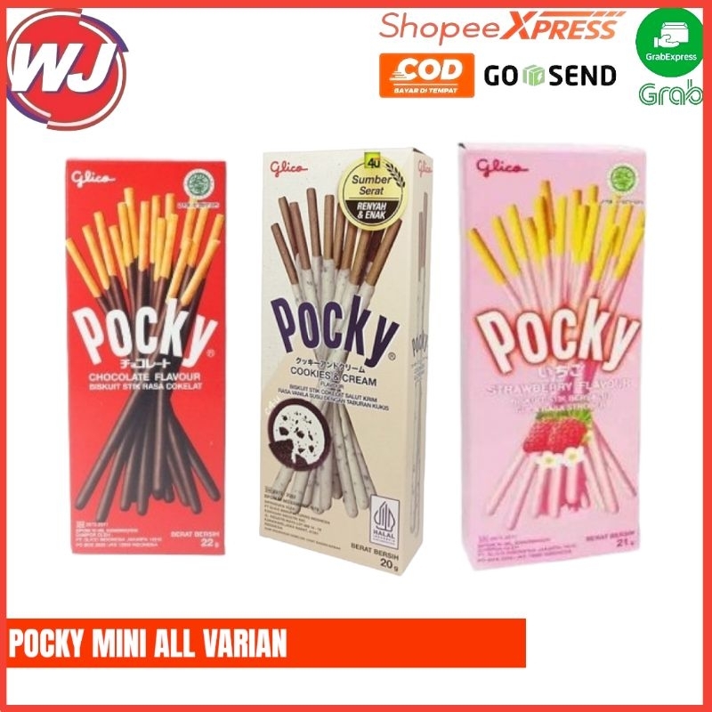 

GLICO POCKY MINI ALL VARIAN