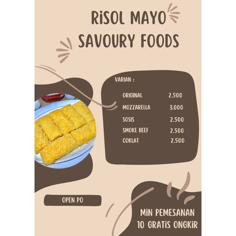 

Risoles Mayo Frozen