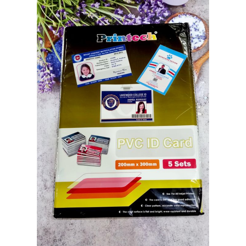 

Pvc Id Card printech