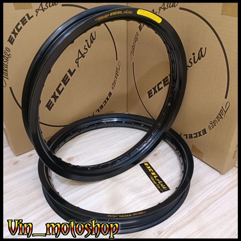 Velg TAKASAGO EXCEL ASIA Ring 18 160 185 & 185 215 Hole 36 Velg Original Malaysia