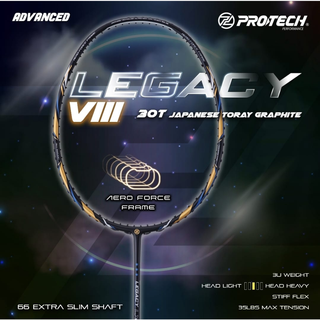 Raket Badminton Protech Legacy VIII