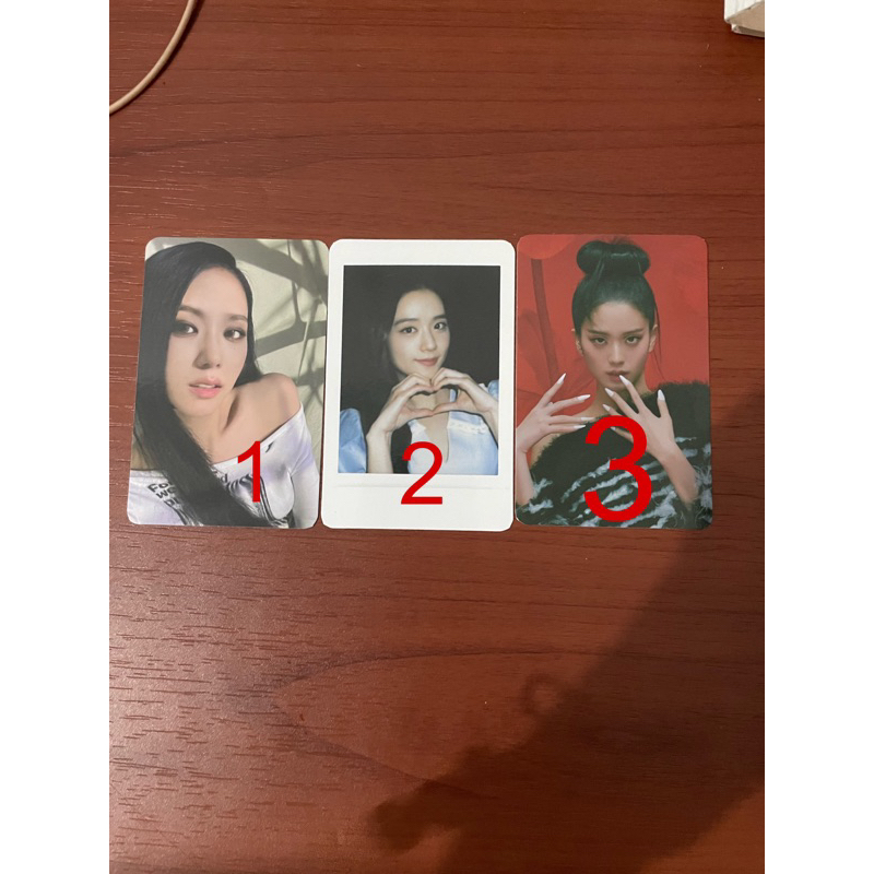 Photocard Jisoo ME YG SELECT