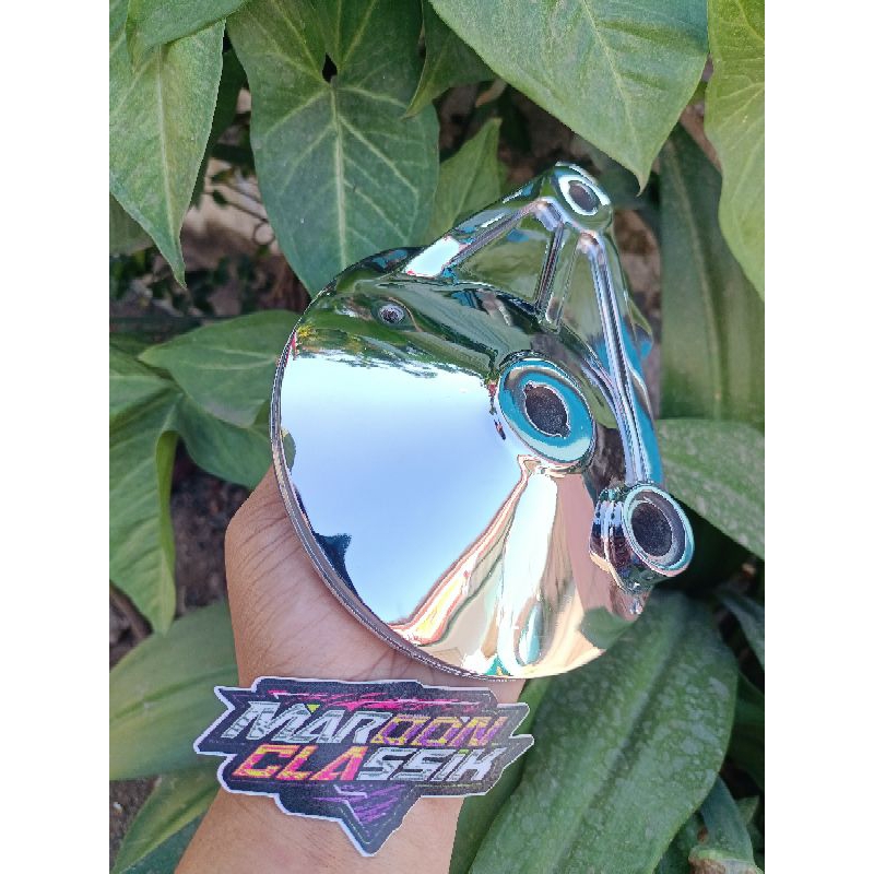 TUTUP CHROME BRT SUPRA 125 KARISMA SUPRA FIT