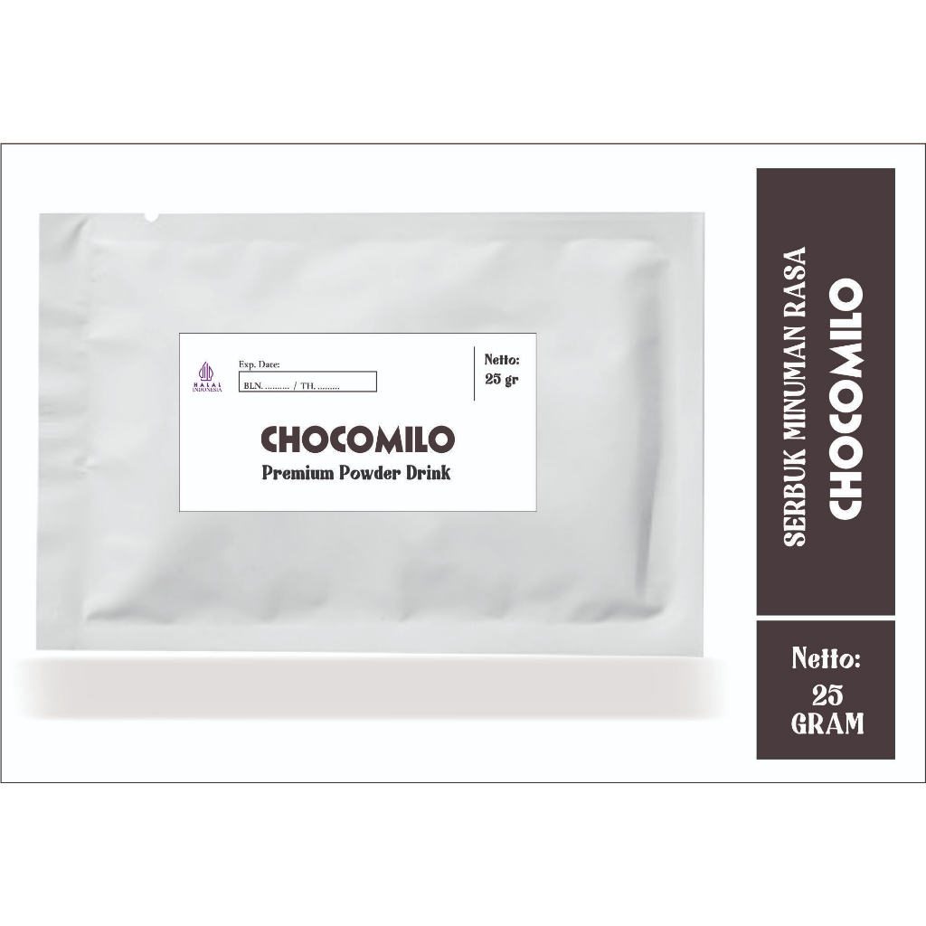 

POWDER CHOCOMILO Sachet 25 Gram (Minimal Order 10 Sachet)