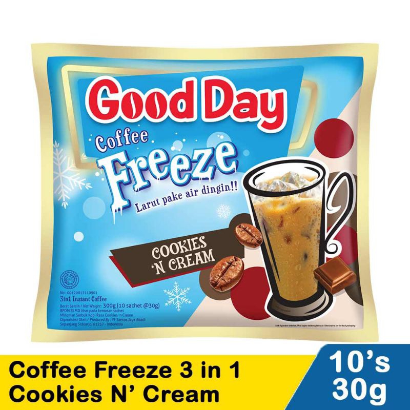 

Goodday freeze 10x30g