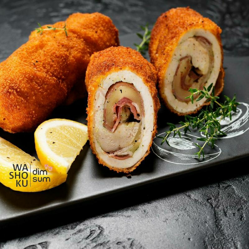

CHICKEN CORDON BLEU(8PCS)WASHOKU DIMSUM