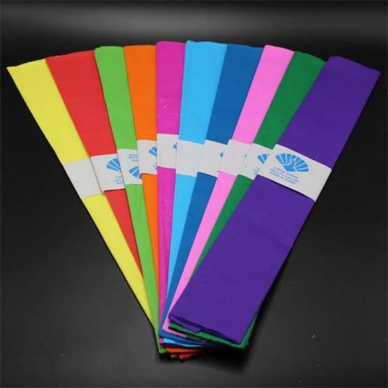 

Kertas CREPE CREP TISU Lembaran Panjang