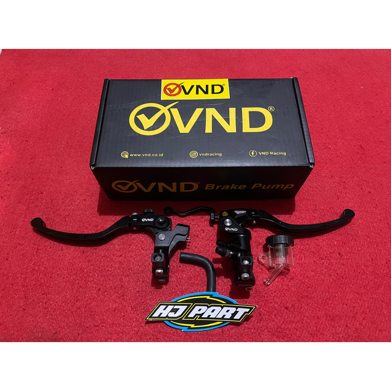 MASTER REM VND AK 55 1 TABUNG PISAH CNC Master Rem VND AK55 Radial Set Handle Kopling Ninja R RR Var