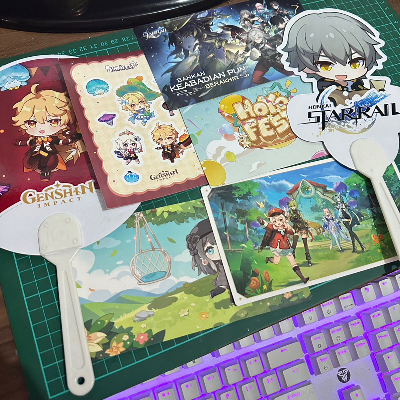FREEBIES HOYOFEST 2023 GENSHIN HONKAI LUMI