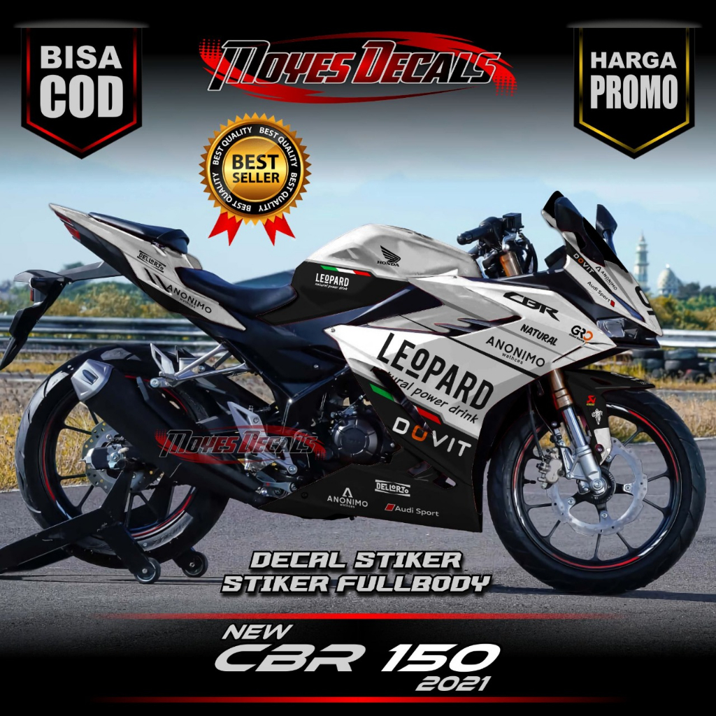 Decal Cbr 150r 2021 Full Body Leopard Bisa COD