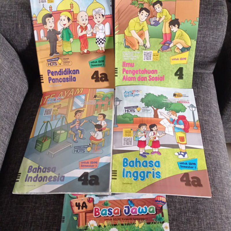 LKS SEKAR KELAS 4A KURMER, GRAHA PUSTAKA, SEMESTER GANJIL