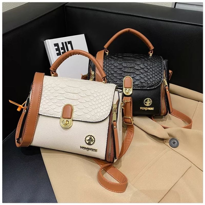 Tas Premium Foxjazz Paperbag Certificate Tas Wanita Import Tas Bahu Slingbag Wanita