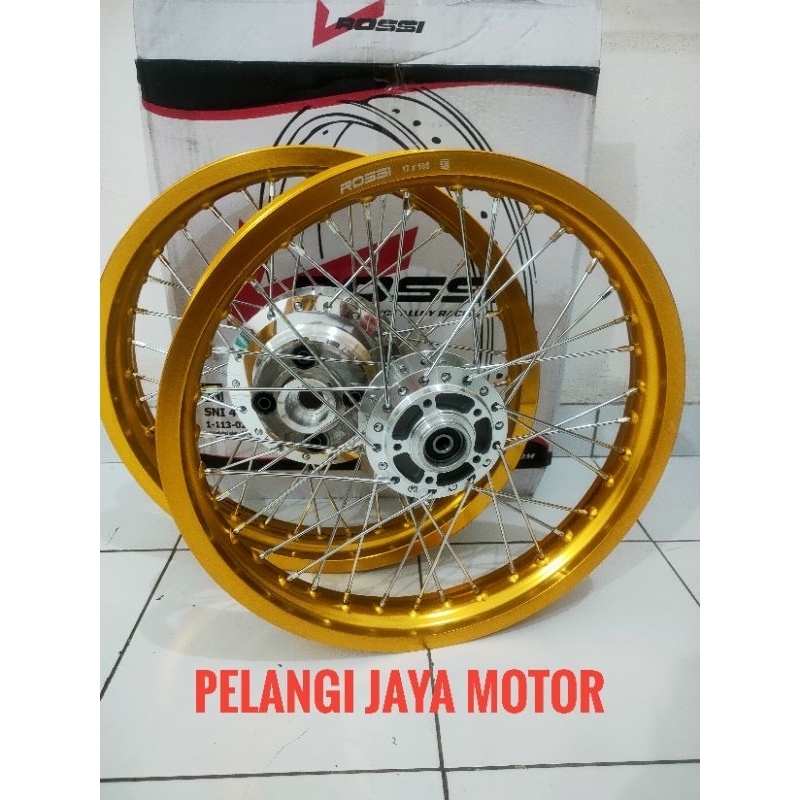 Paketan Velg Jari Gl pro Gl max Megapro Primus - tromol set jari Velg 185 / 215. 17 Plus rakitan ste
