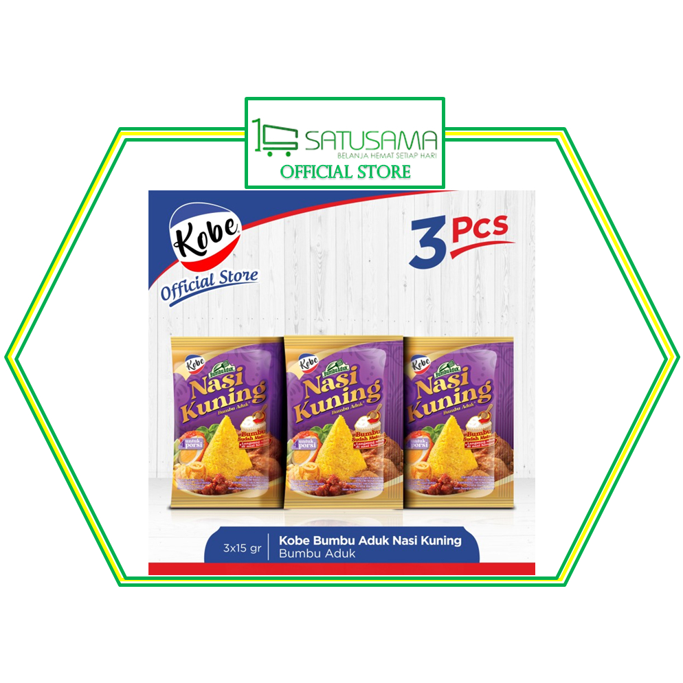 

KOBE BUMBU NASI KUNING 3*15 G