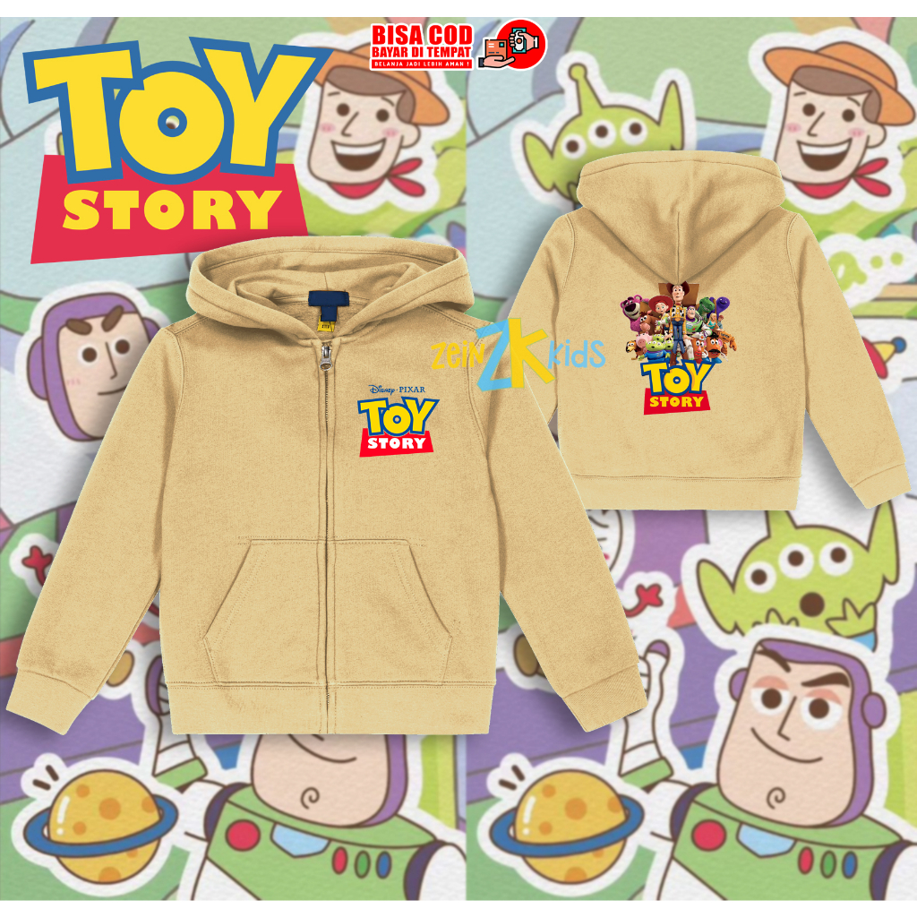 Hoodie Anak Toy Story / Jaket Anak Toy Story
