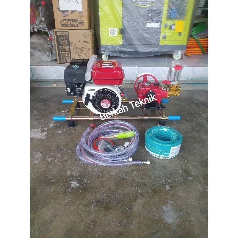 Mesin Power Sprayer Stem Cuci Mobil Motor Lengkap Mesin GX 200