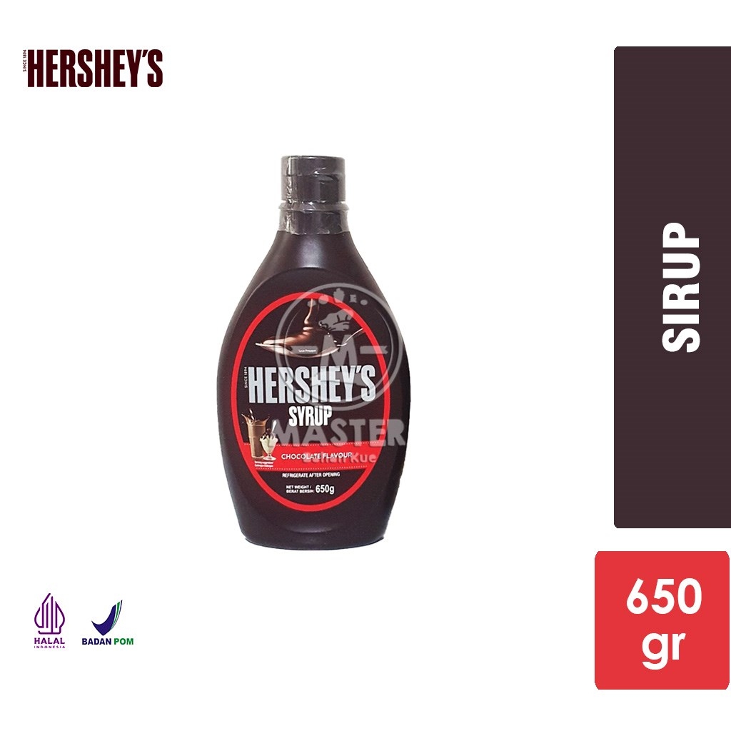 

Hershey's Chocolate Syrup / Topping Sirup Cokelat Premium [650 gr]