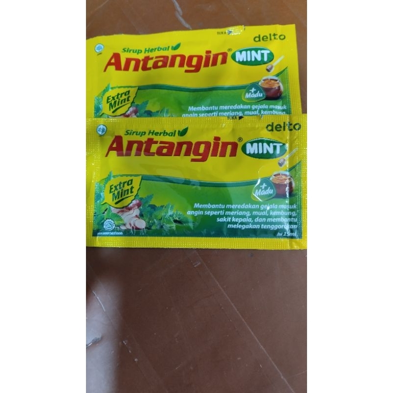 

Antangin Mint Cair Dewasa Sachet 15ml/Untuk Membantu Meredakan masuk angin