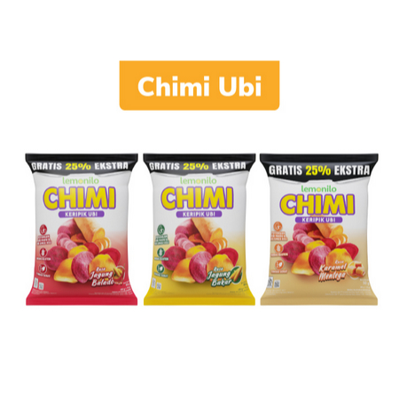 

[MT] [DAPAT 3 PCS] Lemonilo Chimi Keripik Ubi 50g