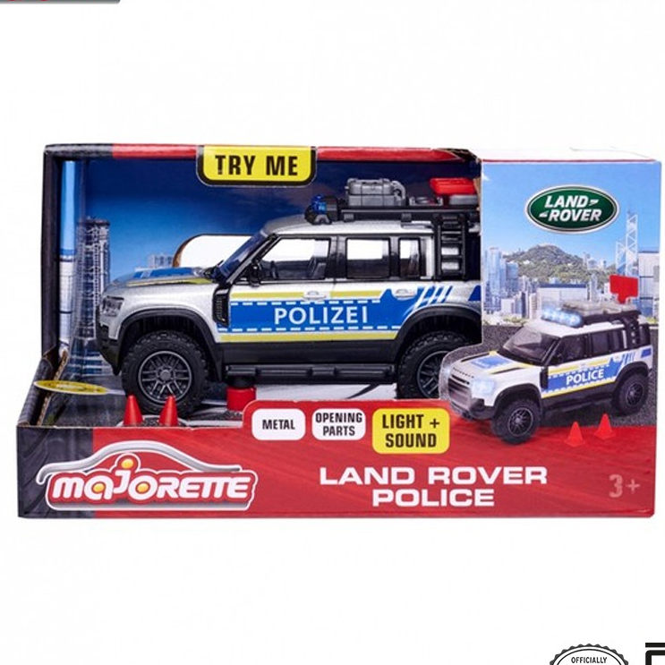 Majorette Grand Series Land Rover Police
