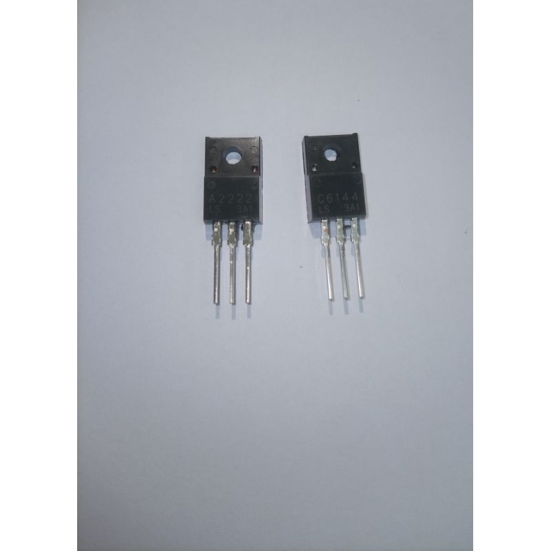 Transistor seri A2222 dan C6144 sepasang
