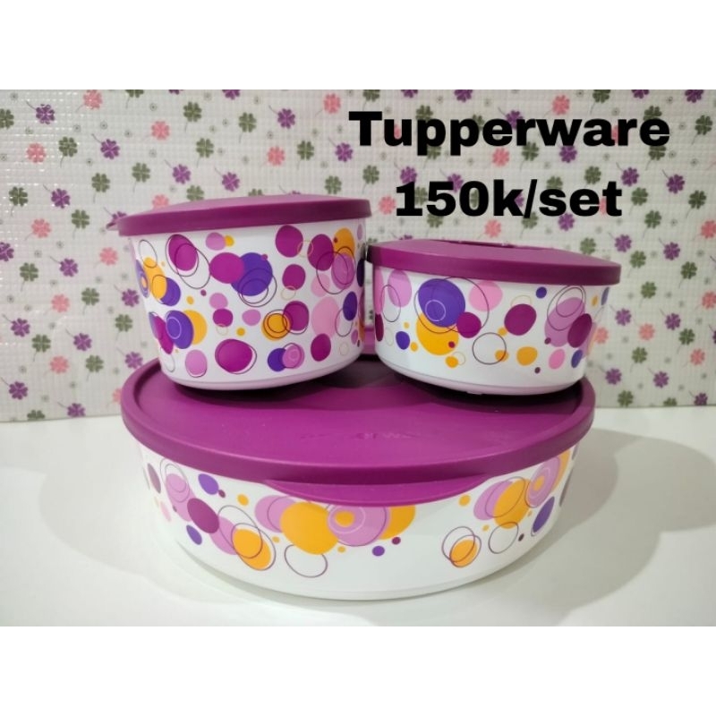 TUPPERWARE ORIGINAL MURAH BOWL TEMPAT SAYUR MAKAN