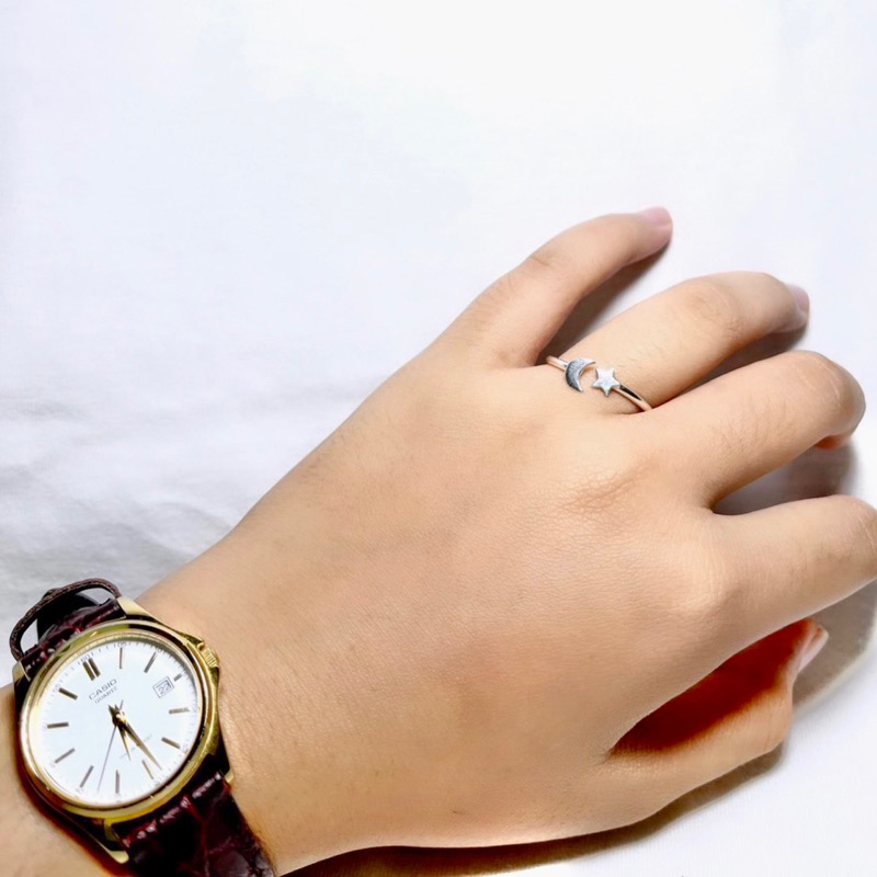 Moon&Star Ring