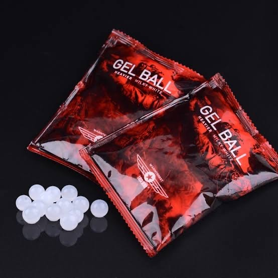 BB Gel Ball Water Gel Gun Gel Blaster WGG Milky Hard Type 7-7.3 mm