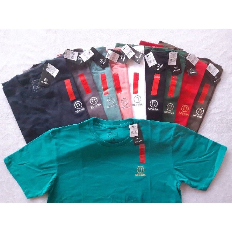 kaos nevada logo bordir