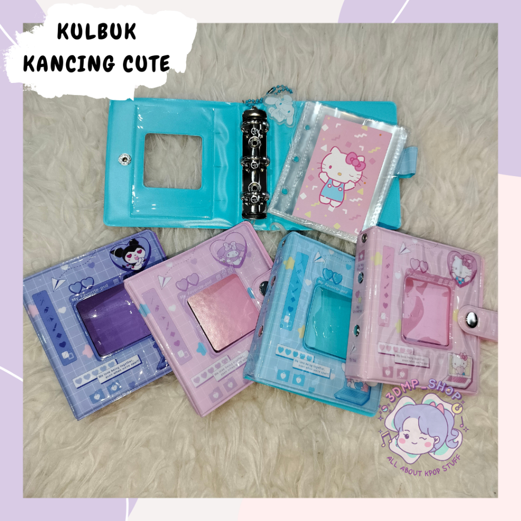 40slot kolbuk ring kancing album photocard cinnamoroll