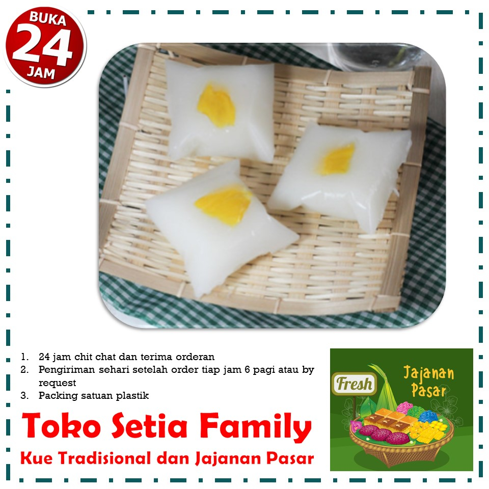 

Kue Basah / Kue Subuh / Cente Nangka (Fresh dan Murah)