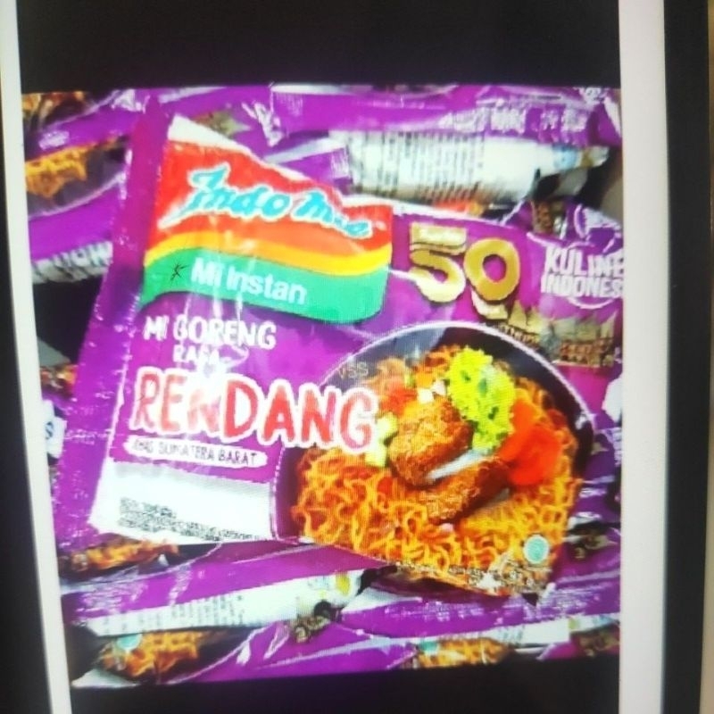 

PAKET HEMAT INDOMIE GORENG RENDANG DAPAT 5PACK