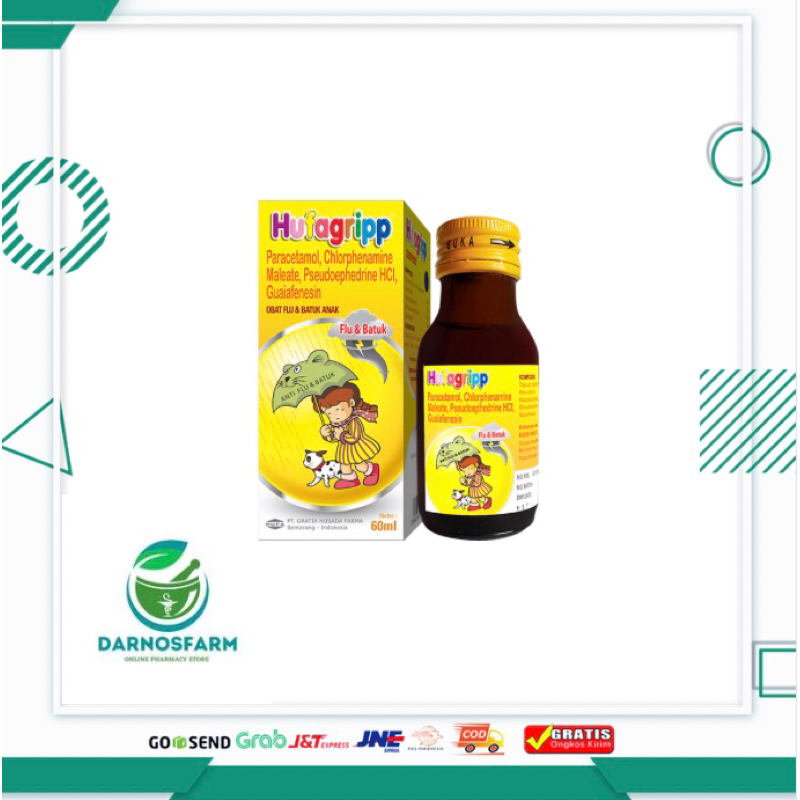 Hufagrip Sirup Flu Batuk (Kuning)