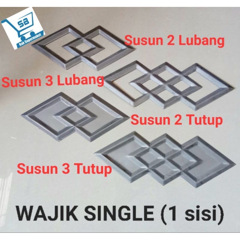 WAJIK ORNAMENT/AKSESORIS PAGAR BESI