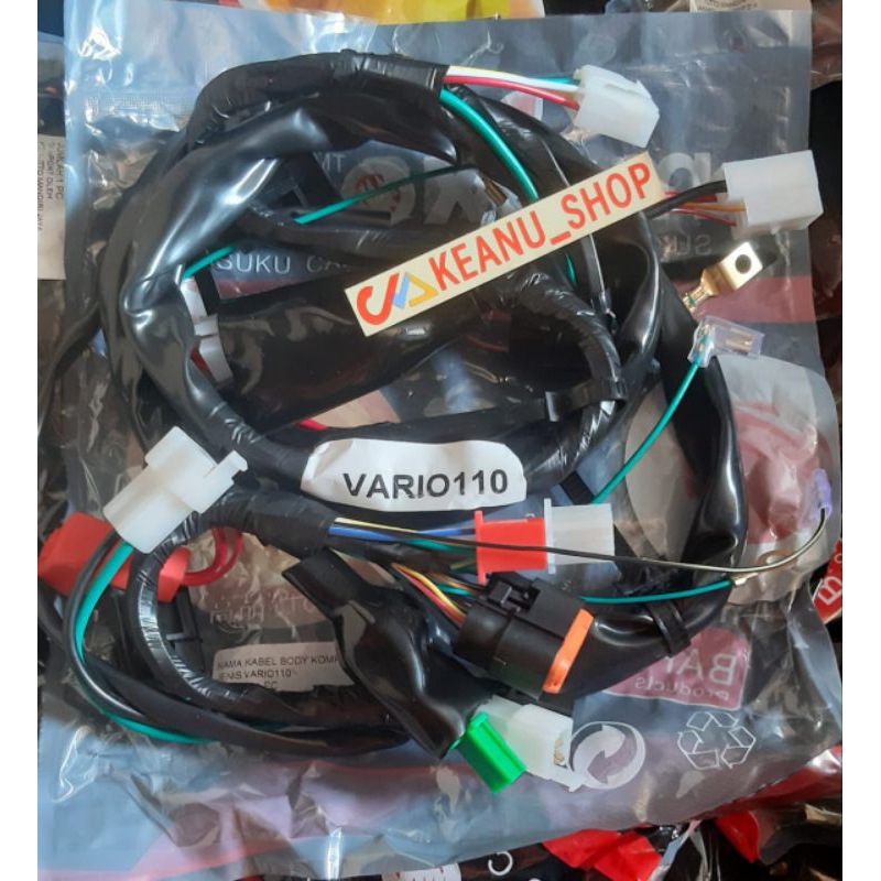 KABEL BODI VARIO 110 KARBU VARIO CBS KABEL BODY SET HONDA VARIO 110 VARIO CBS 110 KARBU