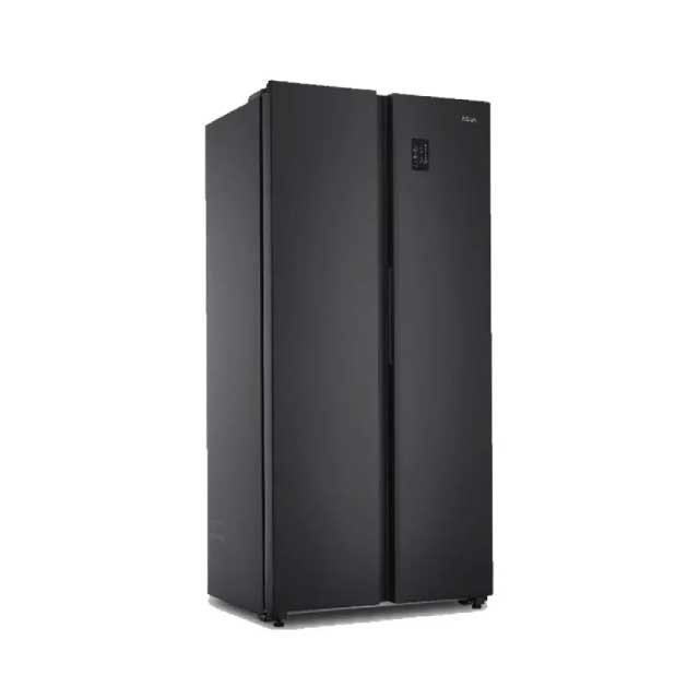 AQUA JAPAN Kulkas AQR-565IM(GB) 480 Liter Side By Side Anti Bacterial