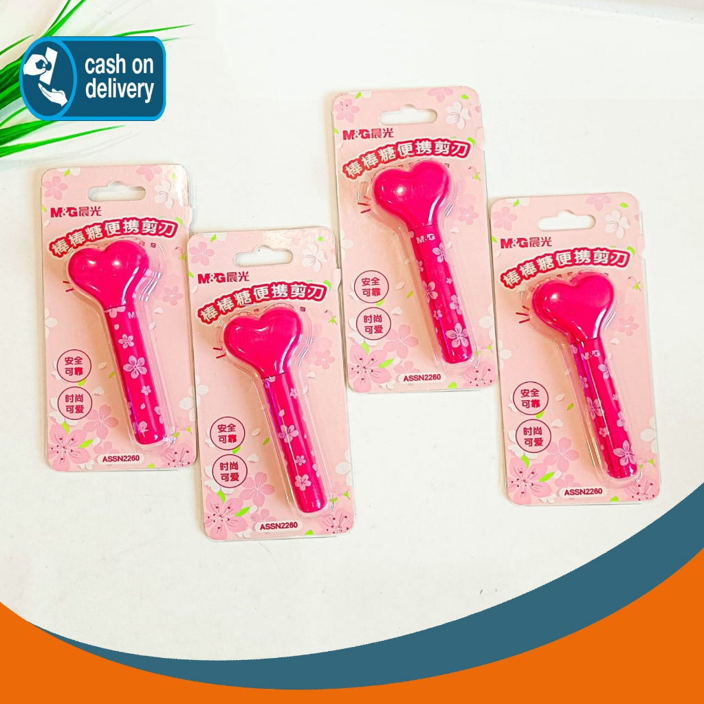 

GUNTING LOVE LIPAT M&G ASSN2260 SCICSSORS FULL COLOR ALAT PEMOTONG KARAKTER TAJAM COD GUNTING