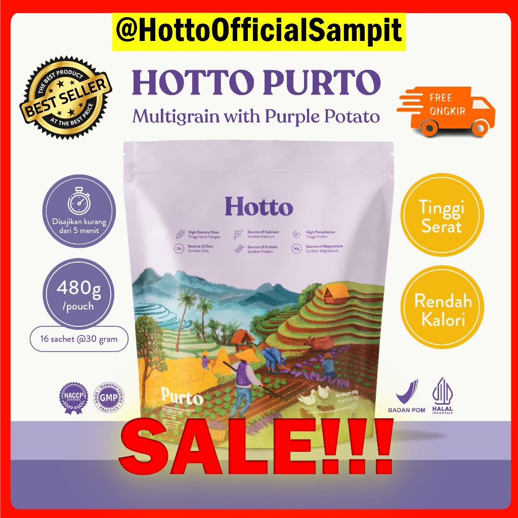 

FLASH SALE!! Hotto Purto Pouch - 16 sachet