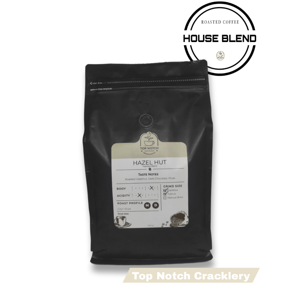 

Kopi Hazel Hut Espresso Blend 1kg - Roasted beans Coffe