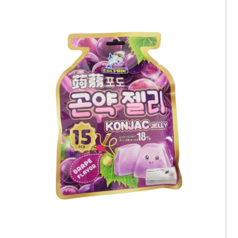 

Captain Dolphin Konjac Jelly Grape 300g