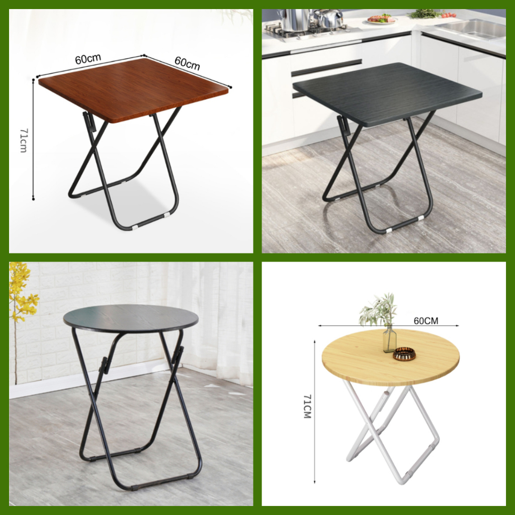 Meja Lipat Silang Meja Minimalis Meja Serbaguna Meja Termurah Meja Aesthetic -Ud