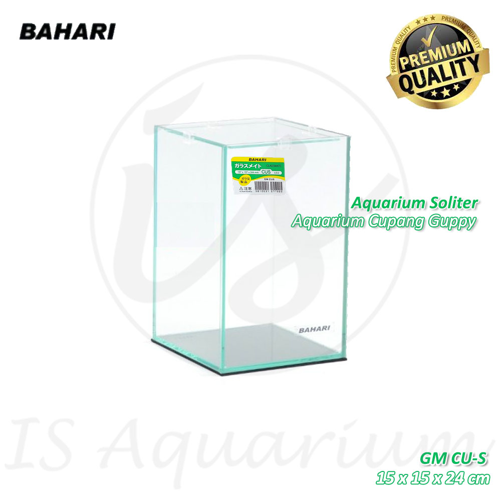 Nisso Bahari Aquarium Cupang Glassmate GM CU-S Soliter Guppy Premium