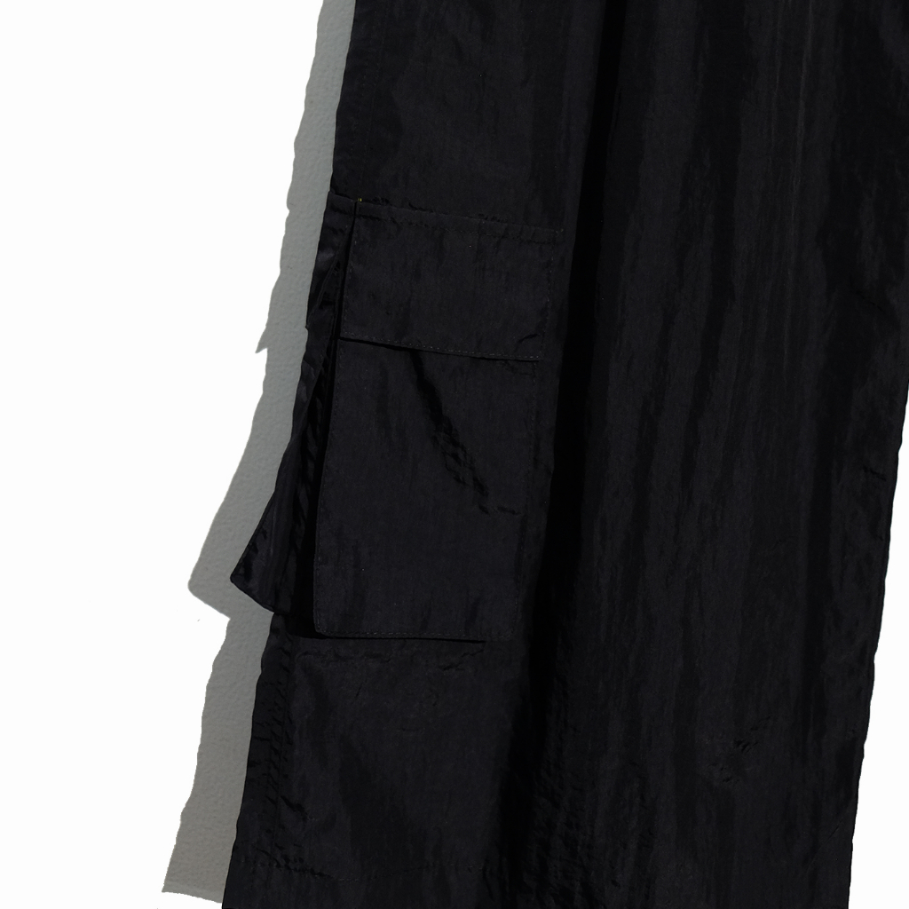 Rashawl Olten Nylon Cargo Pants Black