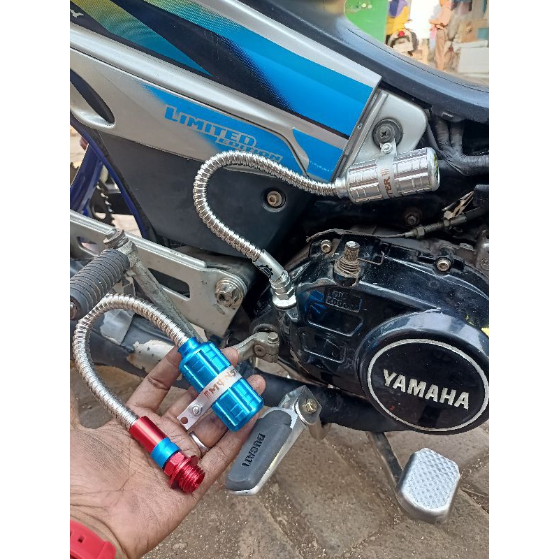 TUTUP OLI VARIASI MODEL TABUNG /TABUNG TUTUP OLI VARIASI RACING PNP Yamaha fizr/force rk king