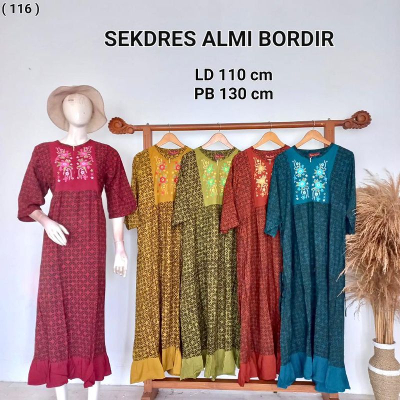 putri diana sekdres almi bordir