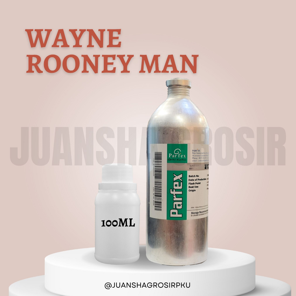 BIBIT PARFUM MURNI || MANCHESTER - WAYNE ROONEY MEN || PARFEX  ||  REPACK || PARFUME